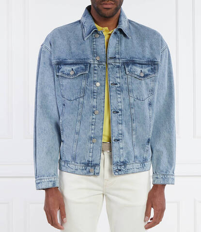 Джинсовая куртка London1 BOSS BLACK - голубой(50514236)