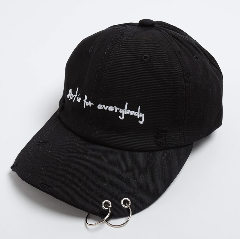 Кепка детская "Art is for everybody" цвет чёрный, р. 52/ 7303925 MINAKU