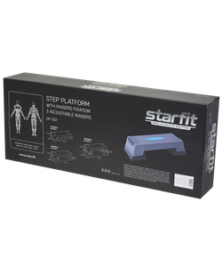 Степ-платформа SP-301 76х28х23 см, 3-х уровневая
