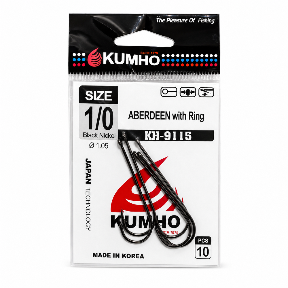 Набор крючков KUMHO KH-9115 #1/0