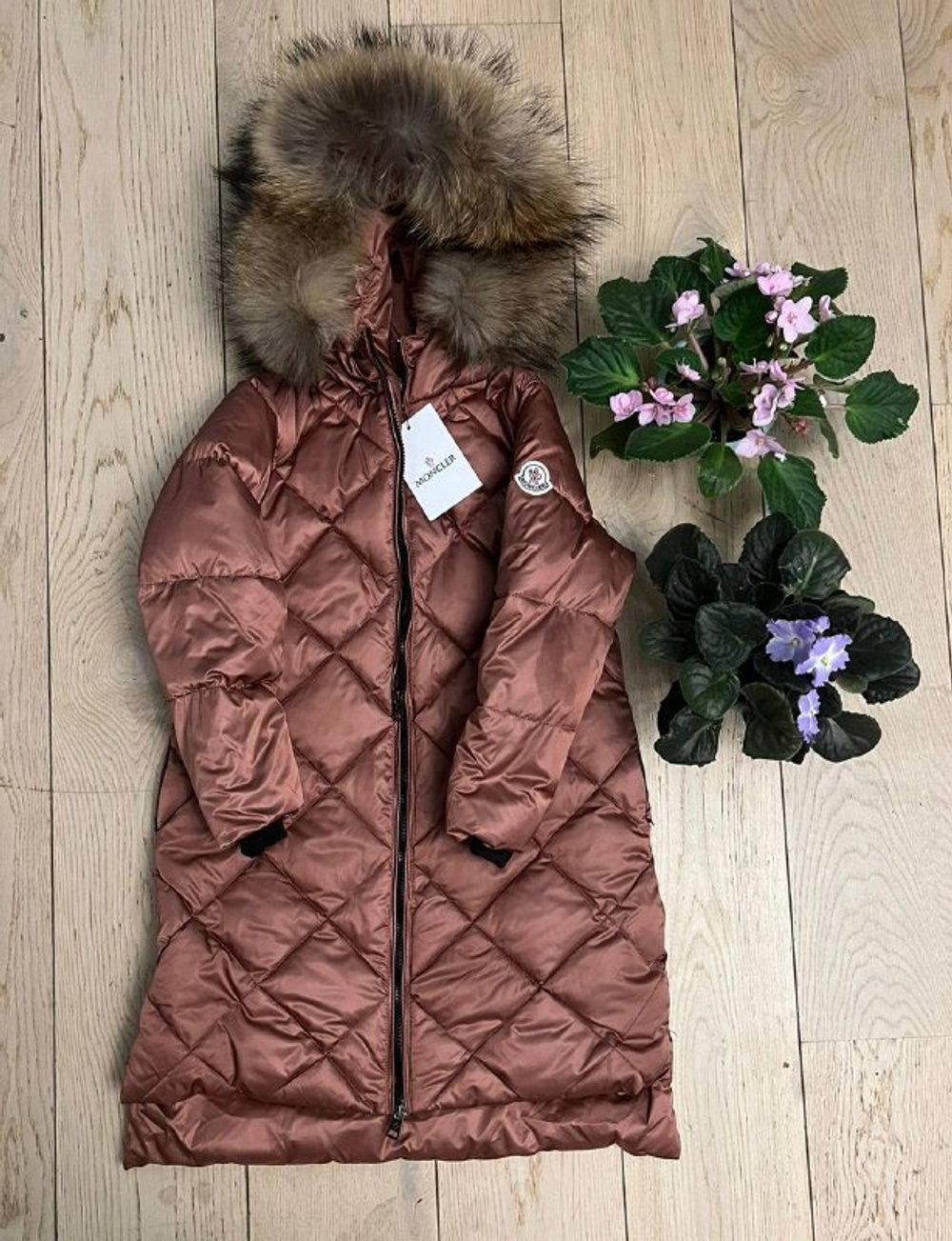 Детское пальто на пуху Moncler Coat