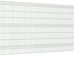 Панели 3D забора DFence Industrial пруток Ø 5мм, яч. 50х150, Ш3100мм (ПЗ)