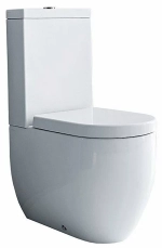Унитаз напольный Kerasan Flo 3117 белый, с бачком