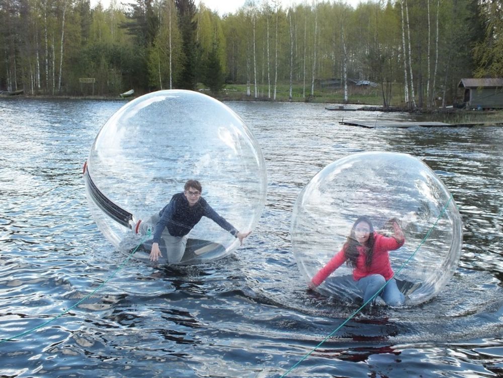 Водная сфера ТПУ Россия 2,0м прозрачная