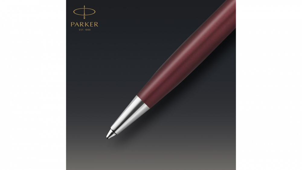 Шариковая ручка Parker Sonnet Premium Refresh RED CT, стержень: M, цвет чернил: black , в подарочной упаковке