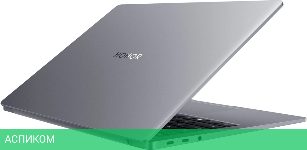 Ноутбук Honor MagicBook 14 Core i5 13500H 16Gb SSD1Tb Intel Iris Xe graphics 14.2" IPS 2.5K (2520x1680) Windows 11 Home grey WiFi BT Cam (5301AFRK)