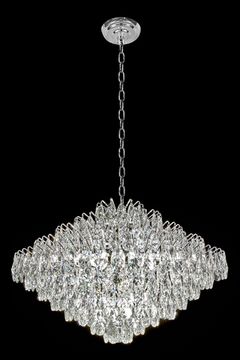 Подвесная люстра 27*Е14 LE6889/800 CH хром Adriana Leon