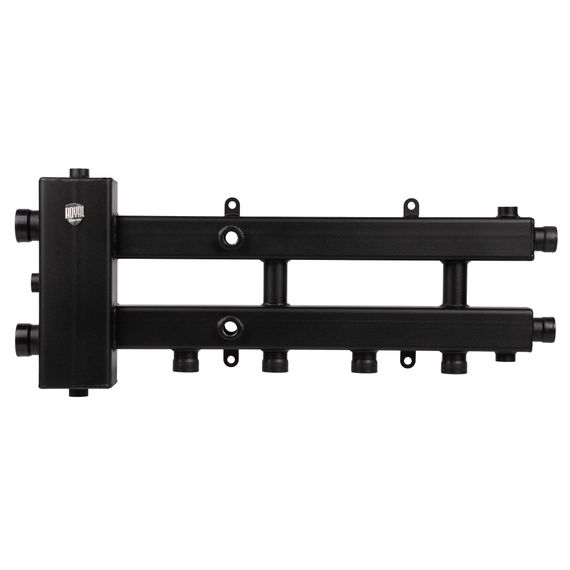 Блок коллекторный Royal Thermo на 2 (3) выхода (сверху/сбоку) стрелка 60 кВт, с кронштейнами купить в Москве и Московской области по низкой цене с доставкой по России — (1) Блок коллекторный Royal Thermo на 2 (3) выхода (сверху/сбоку) стрелка 60 кВт, с кронштейнами — (1)