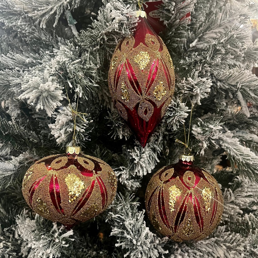 Игрушка бордовая [Арт. P 33356]