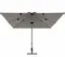Зонт профессиональный Avocado 350х350 см, серый