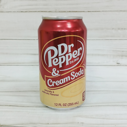 Газированный напиток "Dr.Pepper Cream Soda" 355мл