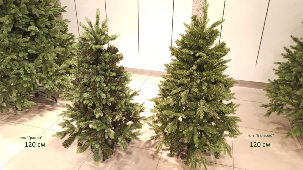 Искусственная ель «Валерио» (Литая+пвх) 120 см / 1.2 м