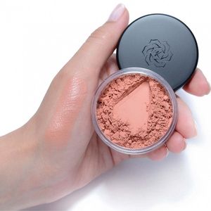 Румяна сатиново-шиммерные В206 Умеренно-розовый 4гр (Kristall Minerals Cosmetics)