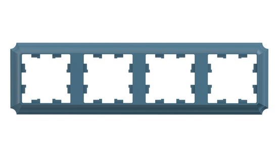 ATLASDESIGN ANTIQUE 4-постовая РАМКА, универсальная, ИЗУМРУД