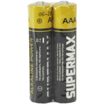 Батарейка алкалиновая Supermax LR3, тип AAA (спайка, 2 шт)(30/600)