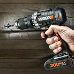 WORX WX372 аккумуляторная дрель-шуруповерт (2 x 2 Ач, ЗУ)