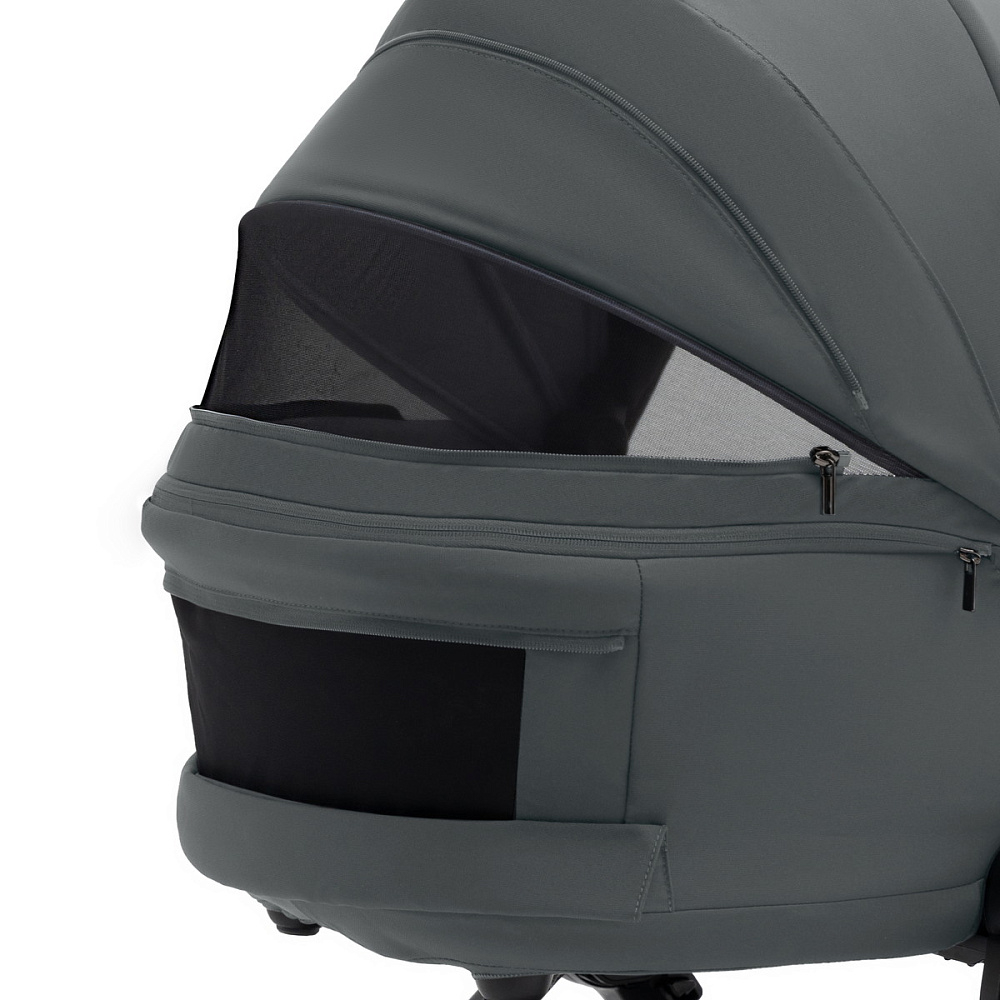 Коляска Agex Prima Pro 3 в 1 с автокреслом i-Safe Grey APP633 Grey (Серый)