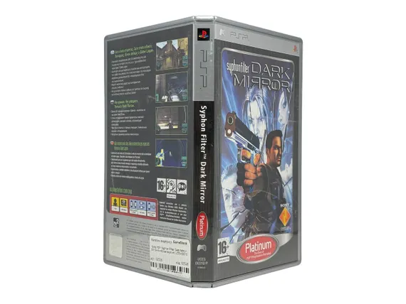 PSP Platinum Syphon Filter Dark Mirror (Б/У, Английская версия, UCES-00310)
