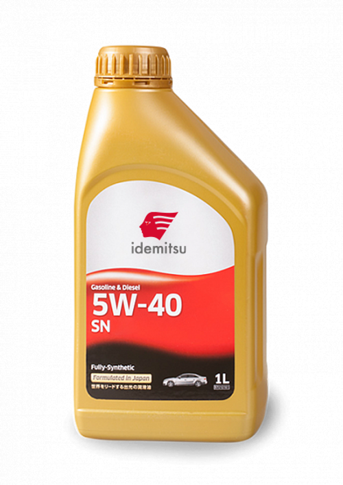 Моторное масло Idemitsu 5W-40, синтетическое, 1 л