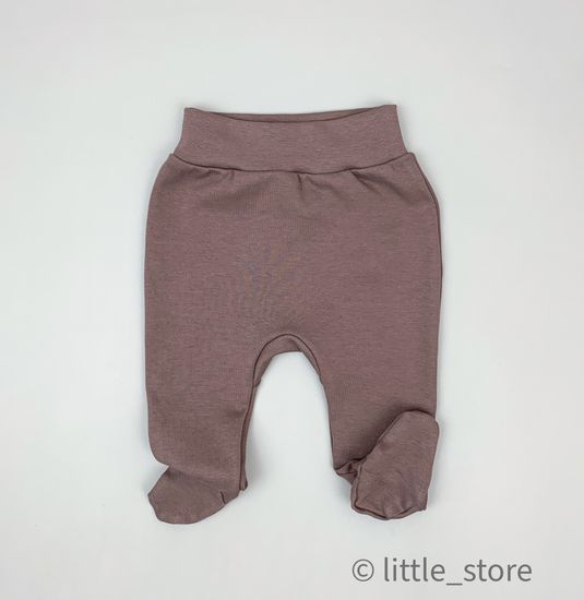 Ползунки хлопковые Basic Какао