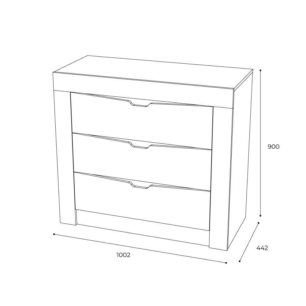 Комод Леонардо КМ-13
