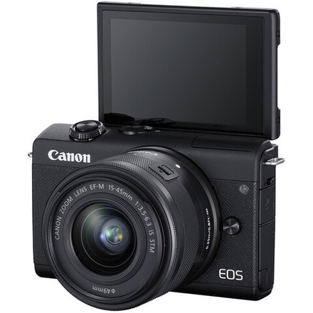 Фотоаппарат Canon EOS M200 Kit 15-45 IS STM (black)