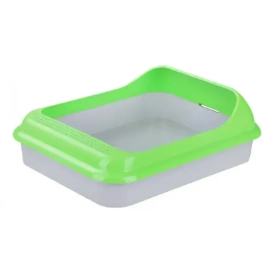 Лоток с бортом Барсик (зелёный) (комплект 17 шт)