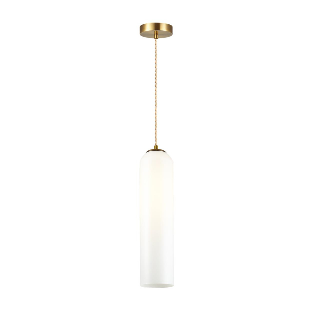 4642/1 PENDANT ODL20 407 золотой/белый Подвес E27 60W 220V VOSTI