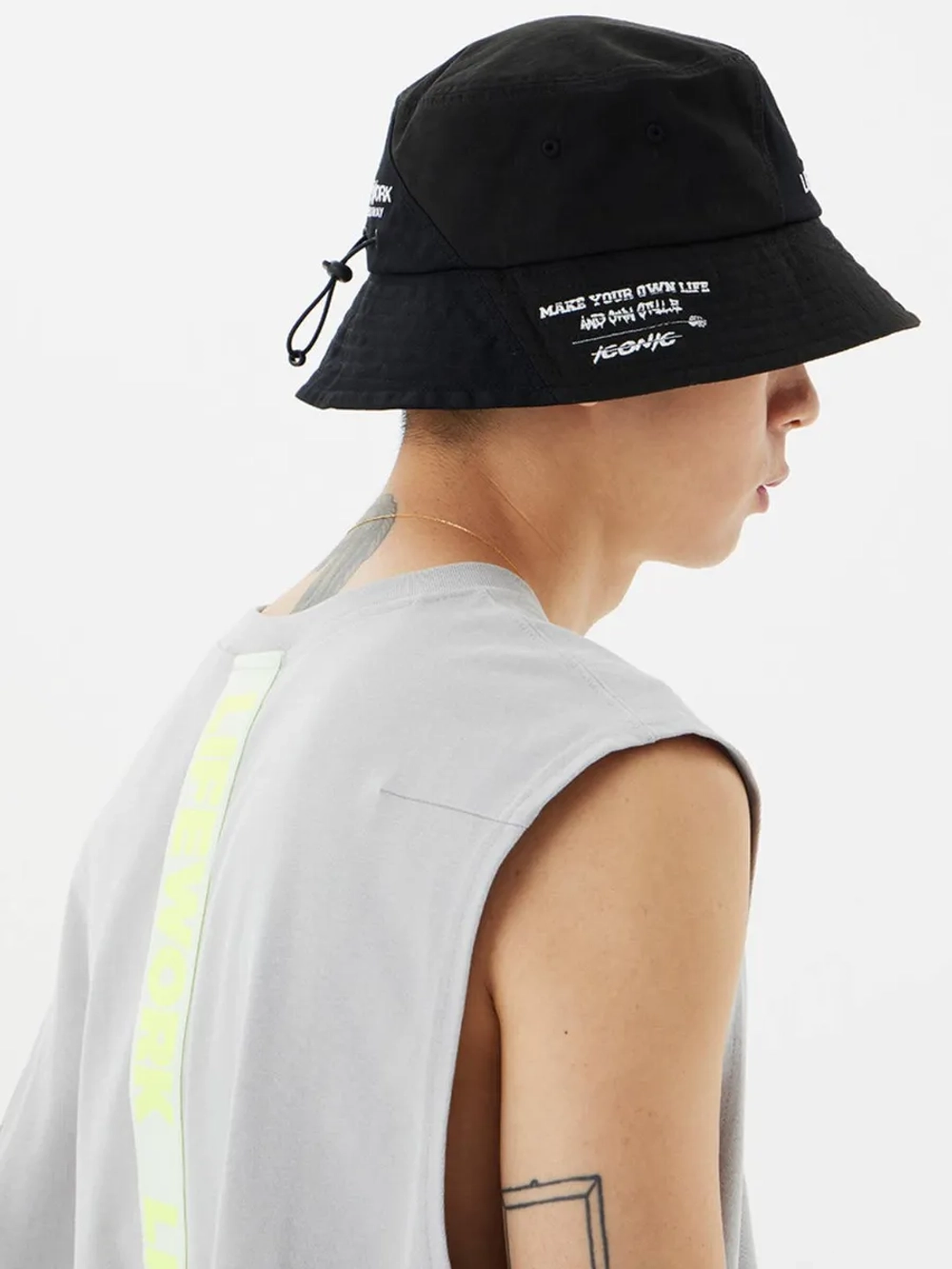 Панама из смешанного материала