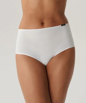 Женские трусы макси  (3шт) Atlantic Basic 3BLP-585, белый