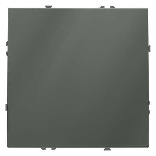 Проходной переключатель встраиваемый VOLTUM S70 одноклавишный 10А, (титан)