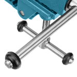 Тиски слесарные, 63 мм, крепление для стола, винтовой зажим (Глазов)