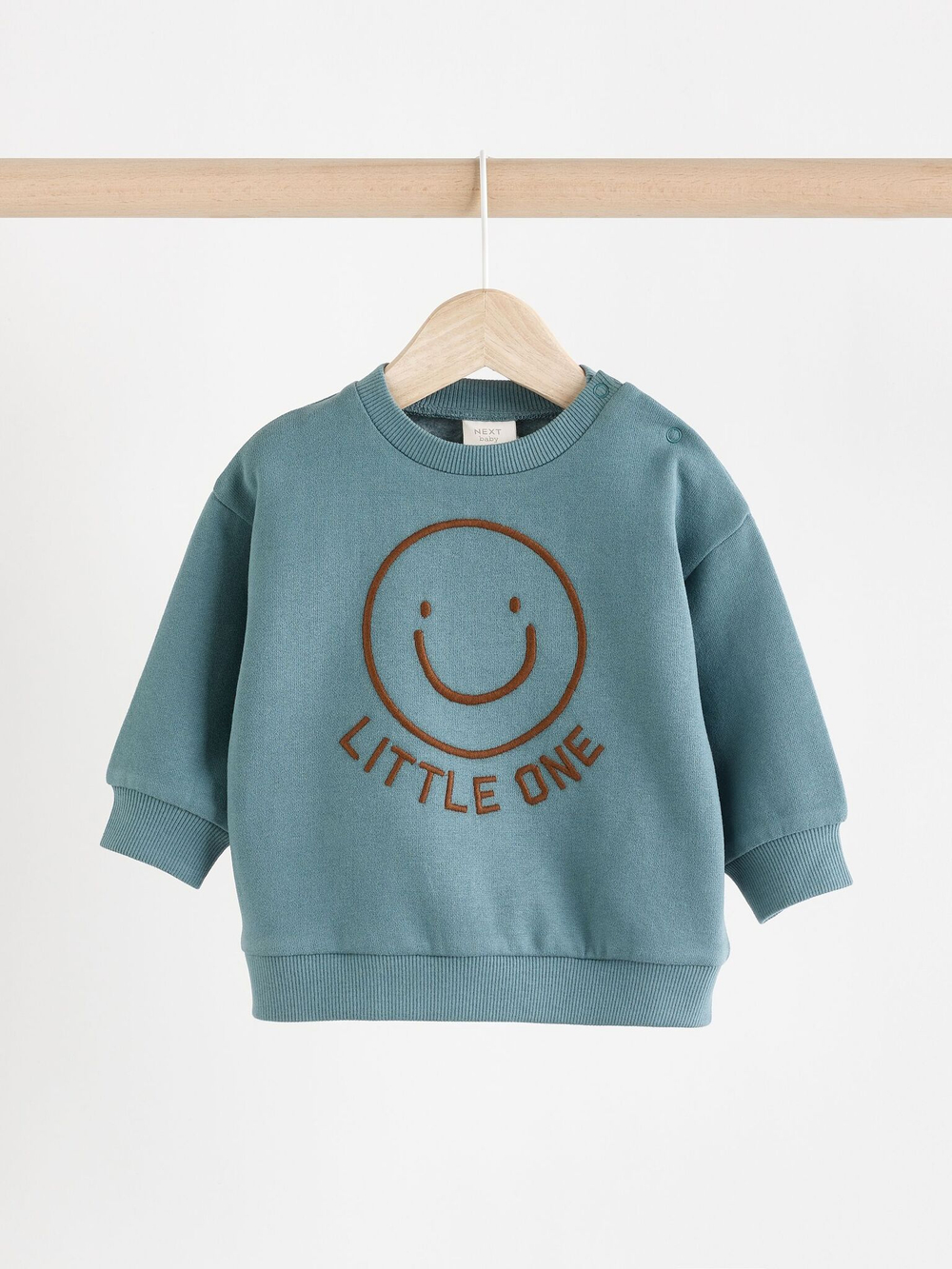 Свитшот и спортивные брюки в комплекте для малышей Next 984-910, Бирюзовый, Коричневый