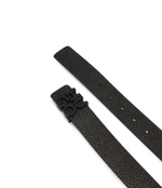 Кожаный ремень HUGO - черный(50516525)