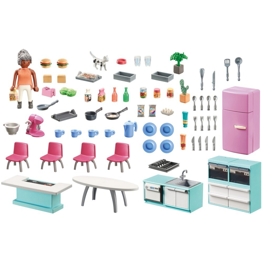 Playmobil - My Life Кухня с обеденной зоной 71608 / артикул   71608  / GTIN 4008789716088