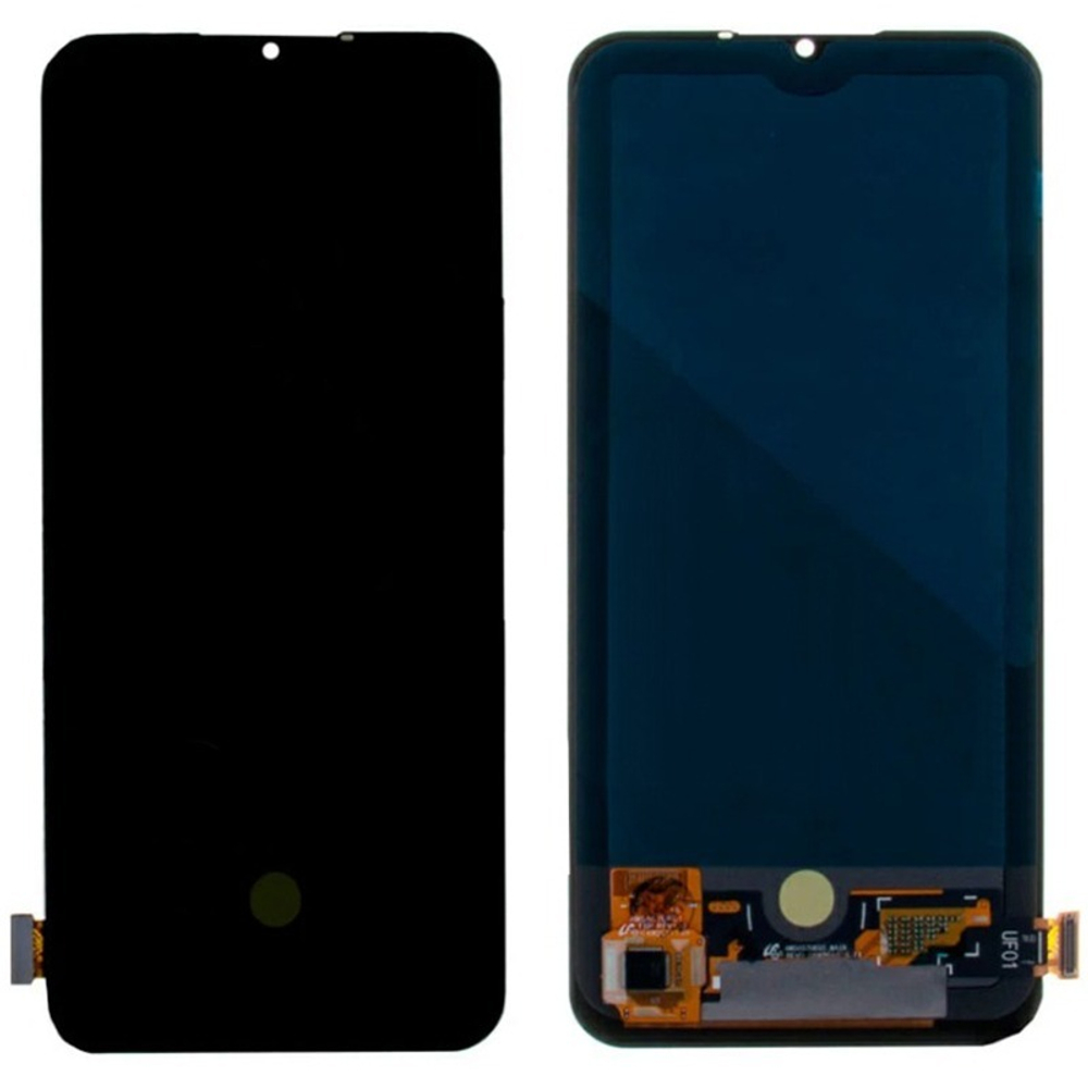 Дисплей для Xiaomi Mi 10 Lite с тачскрином Черный - Oled
