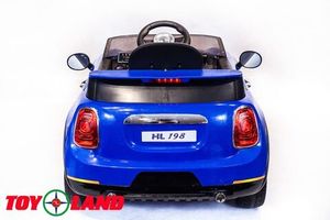 Детский электромобиль Toyland Mini Cooper синий