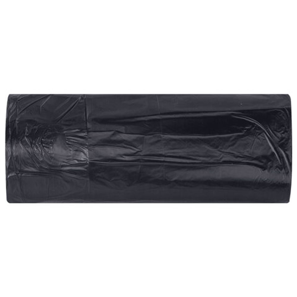 Мешки для мусора 60 л, черные, в рулоне 20 штук, сверхпрочные, ПВД 45 мкм, 50x70 см, LAIMA, 702654