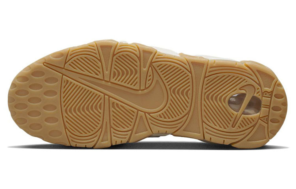 Кроссовки Nike Air More Uptempo Wheat Gum Air (Женская размерная сетка)