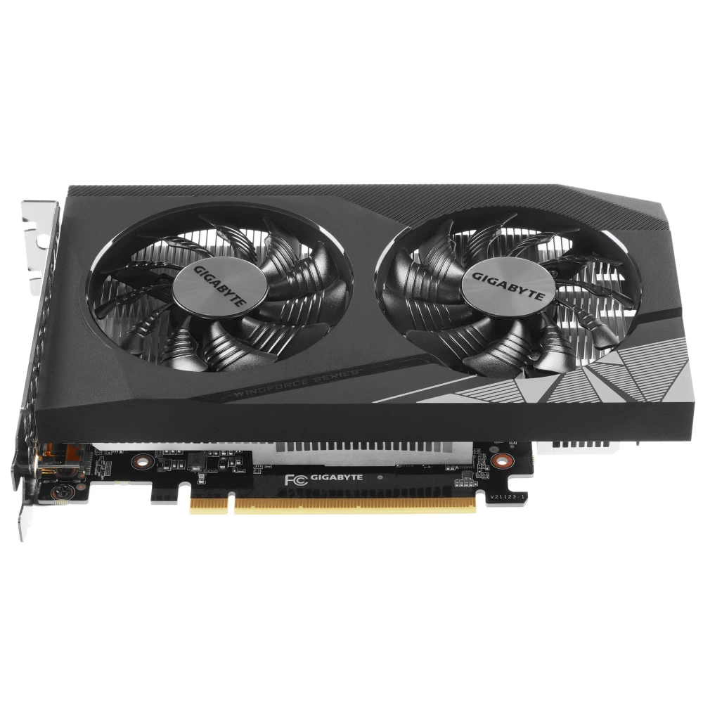 Видеокарта GIGABYTE Intel Arc A380 WINDFORCE OC (GV-IA380WF2OC-6GD)