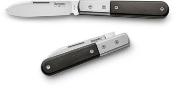 Складной нож Lion Steel "BARLOW Roundhead" L/CK0111 EB c клинком из стали Böhler M390 Microclean®, рукоять титан / дерево (Ebony)