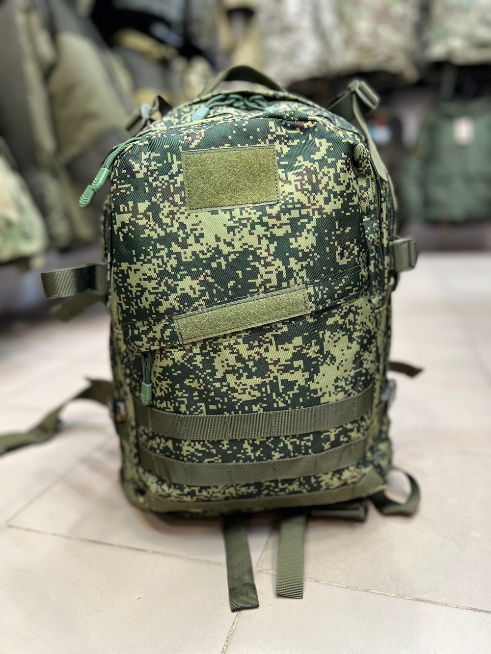 Рюкзак тактический Patriot 40 л Cordura 600D Зеленая Цифра