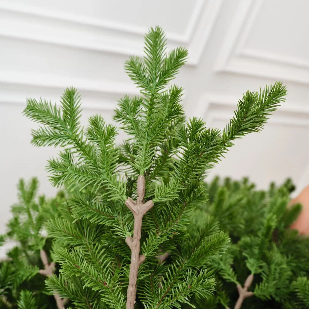 Елка с гирляндой 2в1 «Измайловская» (Литая хвоя) 240 см / 2,4 м