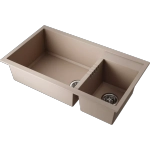 Кухонная мойка Omoikiri Tedori 86-2-LB-ES Tetogranit/espresso