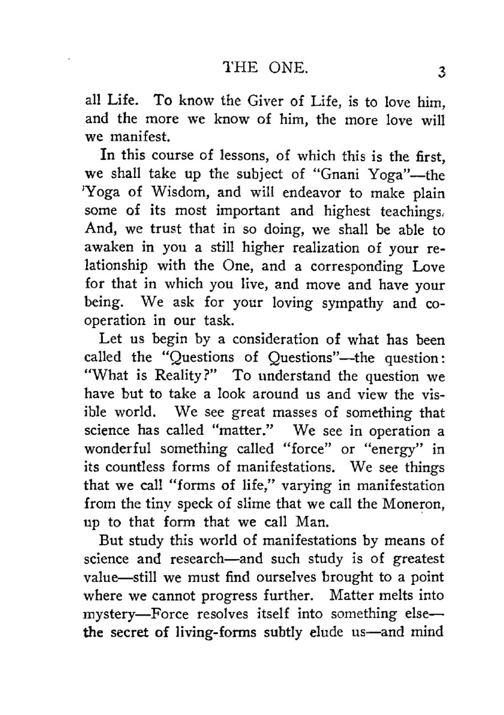 A series of lessons in Gnani yoga. (the yoga of wisdom) | W.W. Atkinson