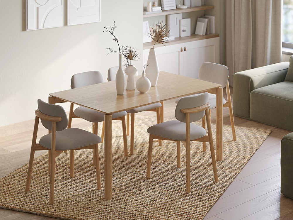 Ковер из джута и шерсти delhi из коллекции ethnic