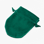 Подарочный мешочек U‑образной формы из плюша, 70x90 мм.