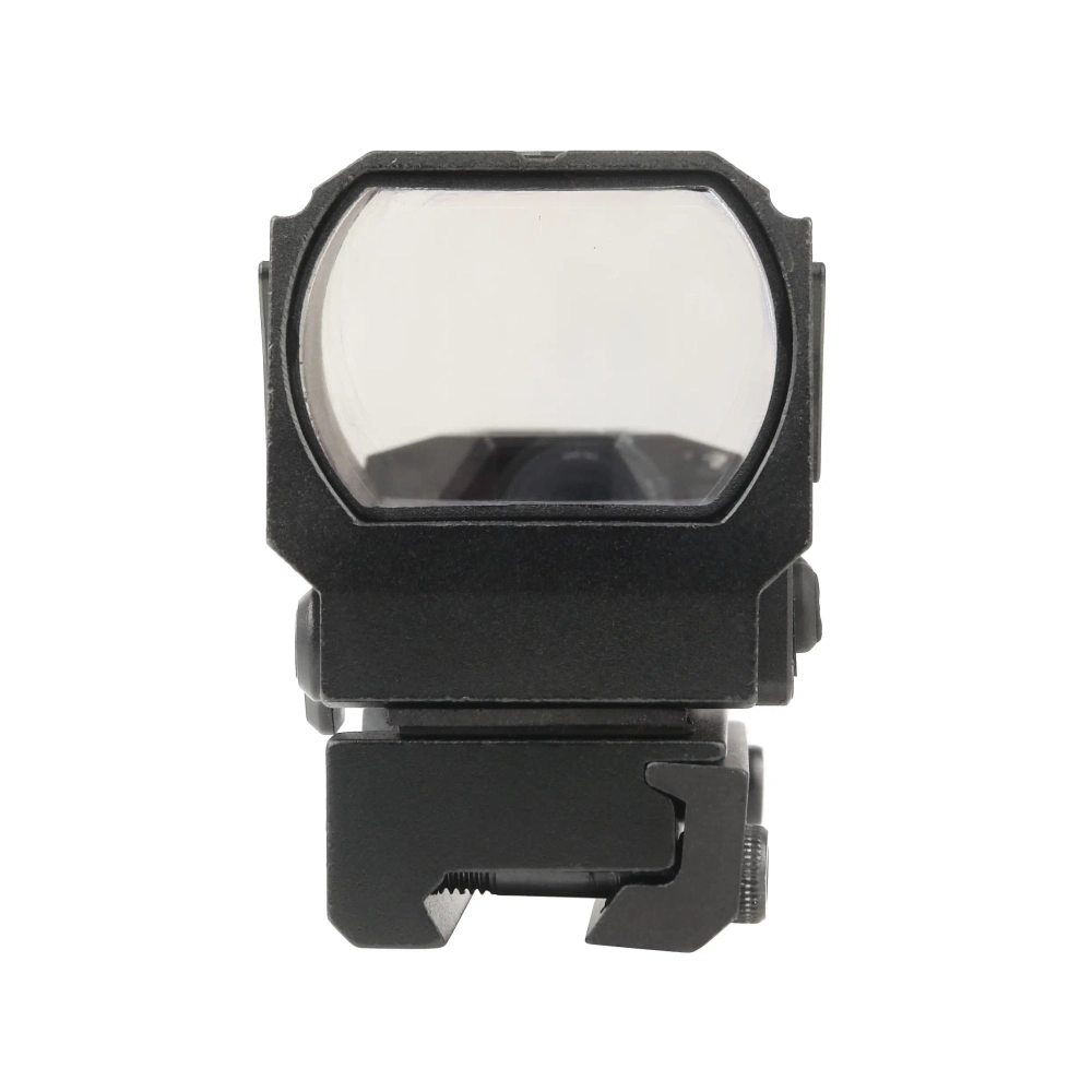 Прицел коллиматорный Veber Black Russian DOT 132 RD DVT11 вид через линзу