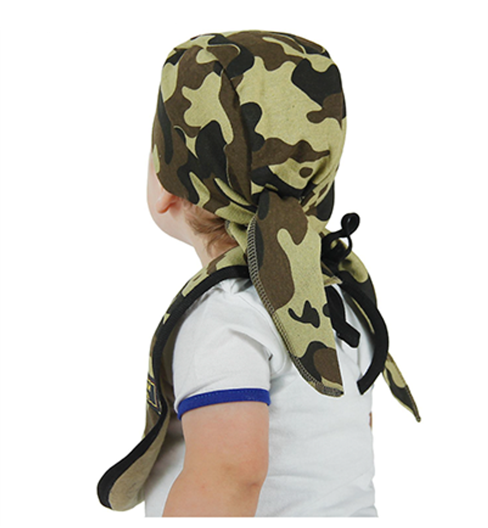 Карнавальный комплект военного "Мамин герой", нагрудник, бандана, варежки