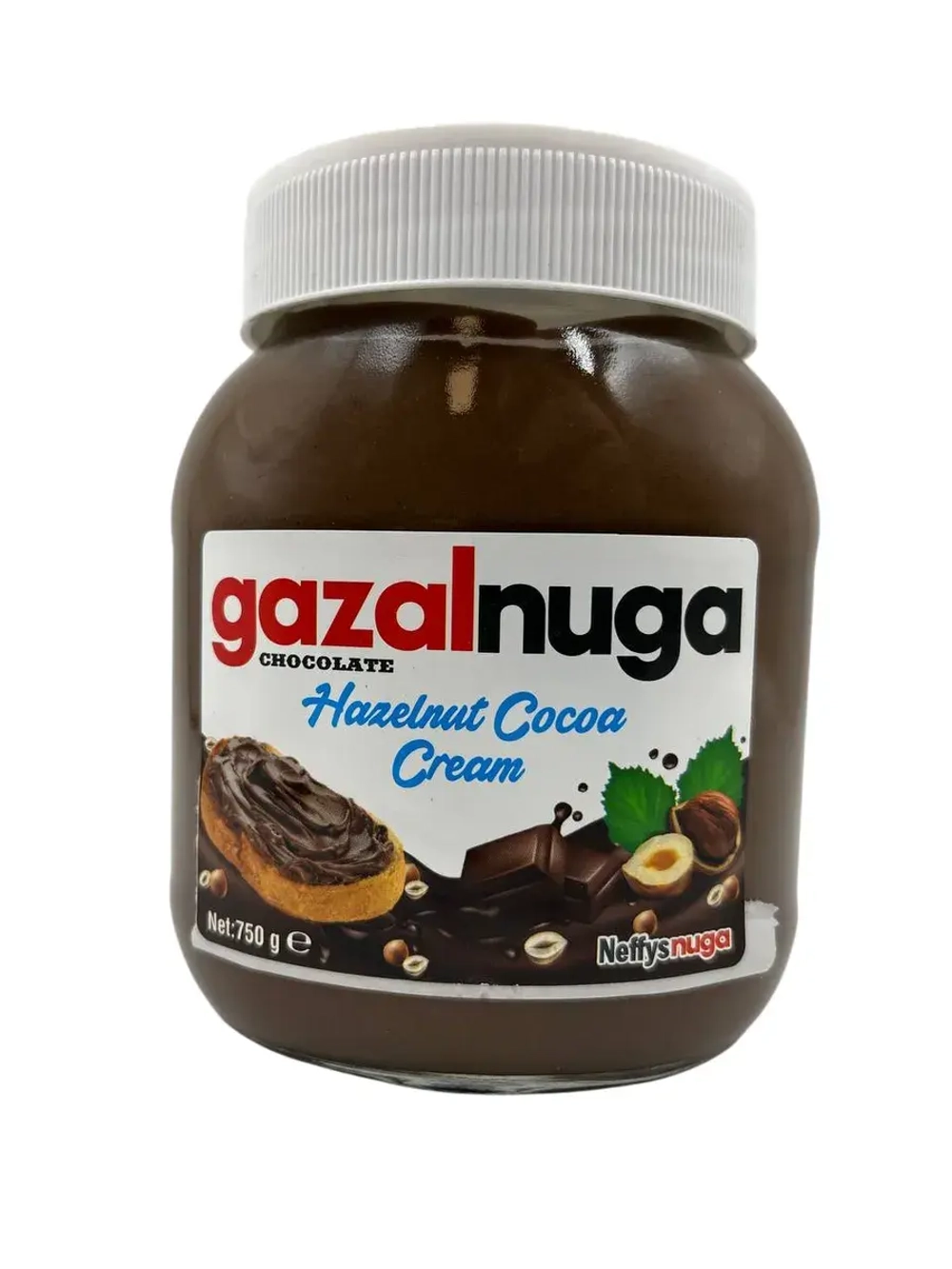 Турецкая шоколадно-ореховая паста Gazal, 750 гр